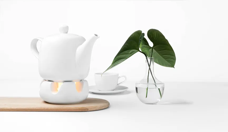 Stövchen "Liberty" weiß milieu