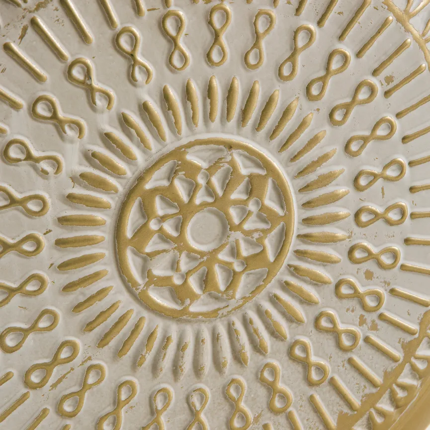 Vase "Rund" M gold material_farbe