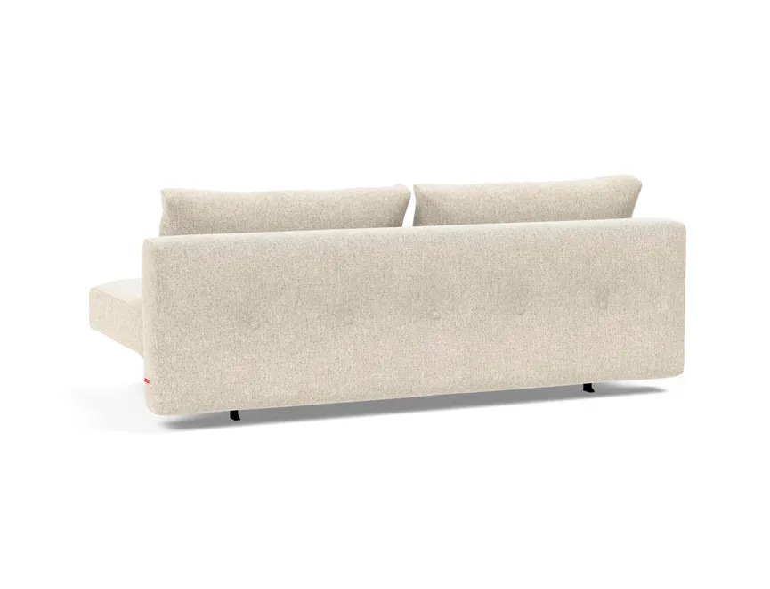 Sofa dunkles Holz detail