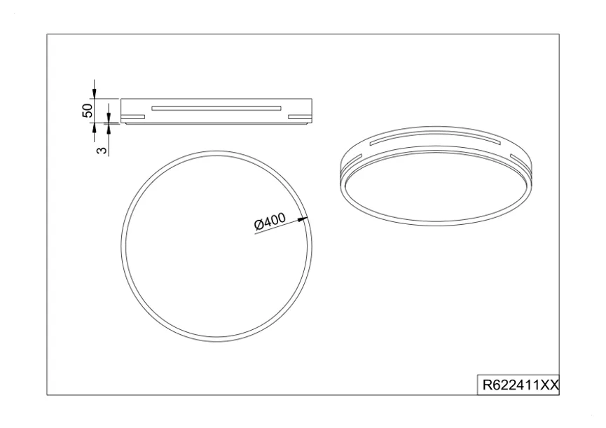 Deckenleuchte "Tacoma" detail