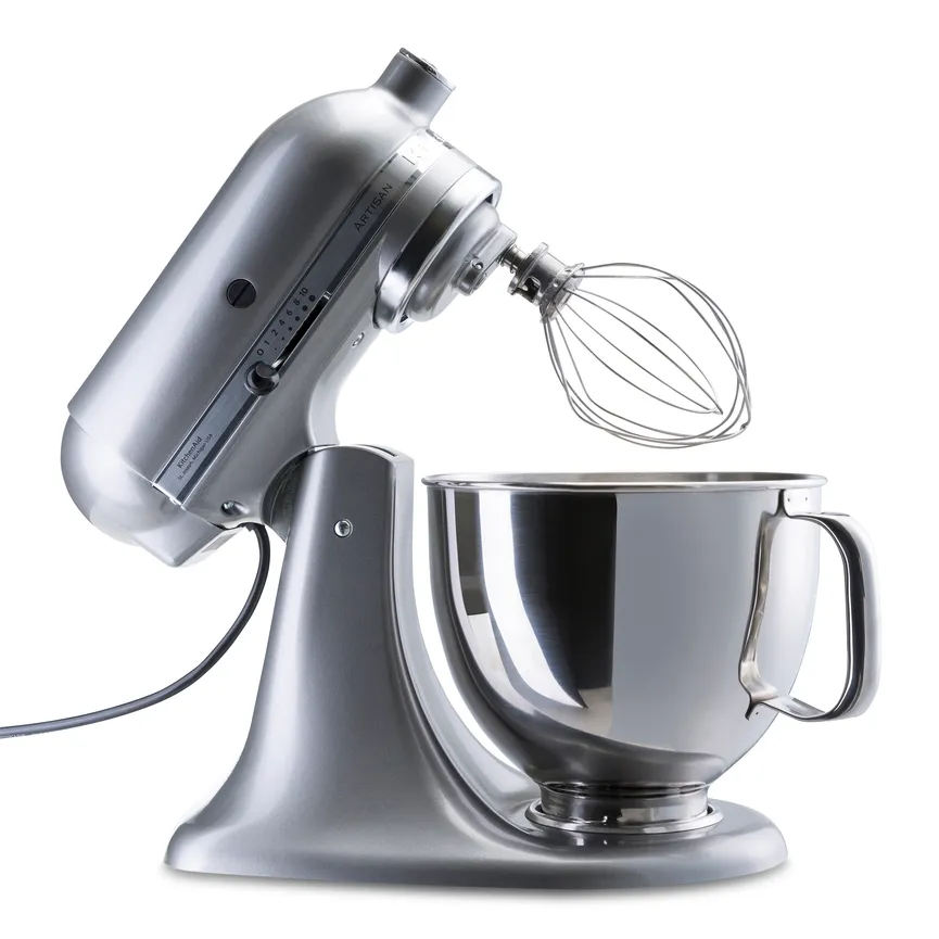 Küchenmaschine Artisan silber hauptaufnahme