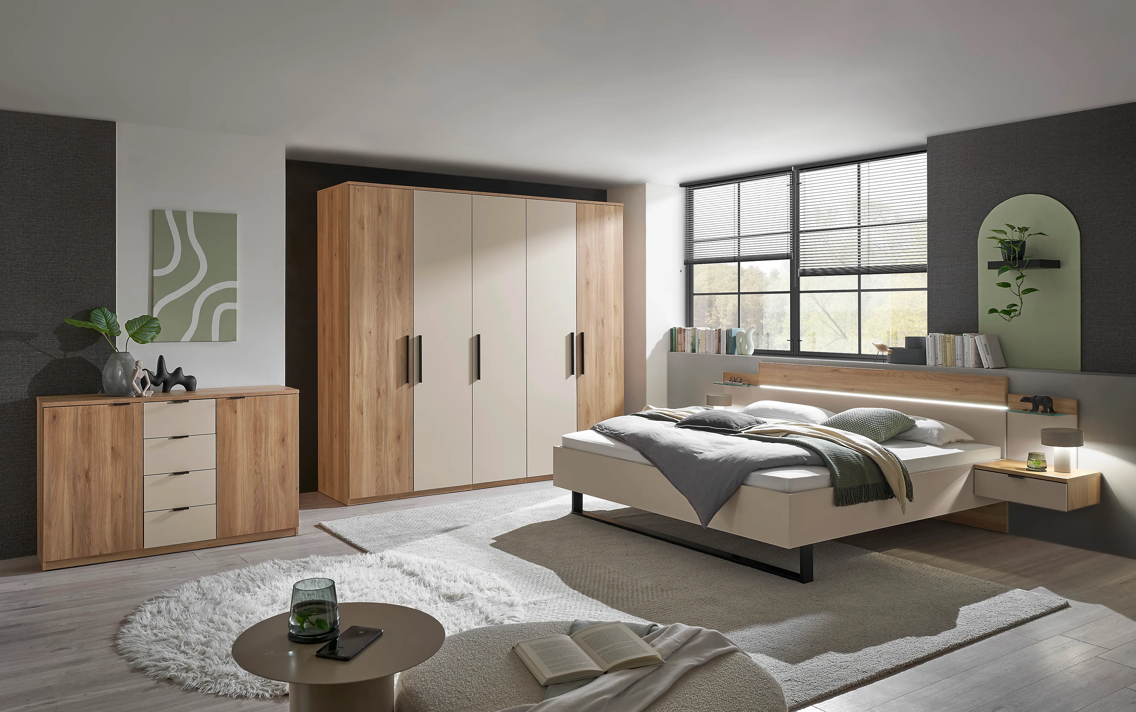 Schlafzimmer-Set Danao 4tlg.