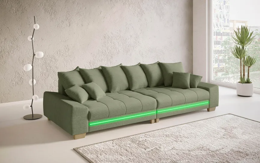 Bigsofa+LED milieu