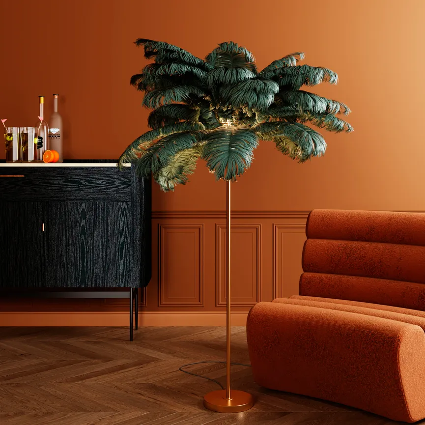 Stehleuchte "Feather Palm" milieu