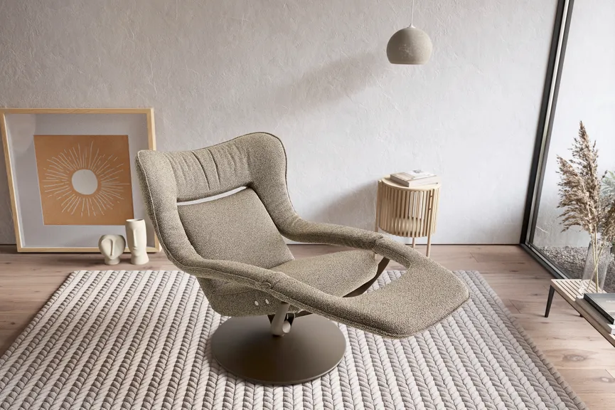 Sessel Yoko-1 DT bronziert detail