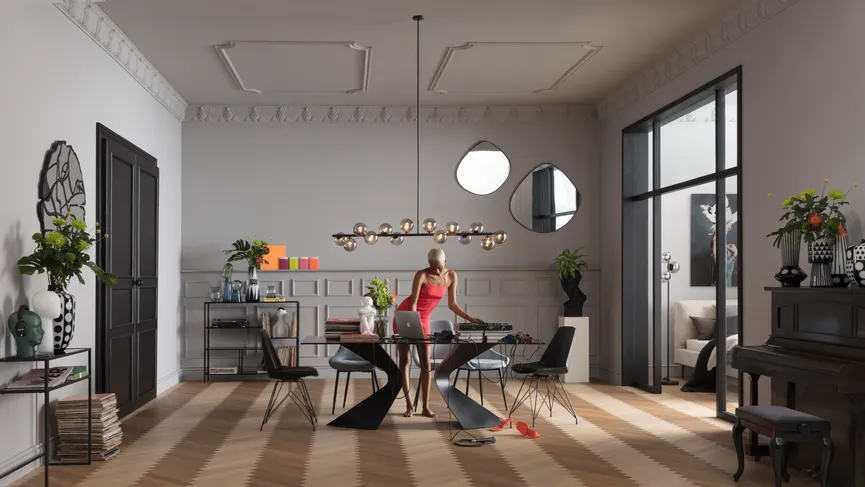 Spiegel "Pieces" milieu