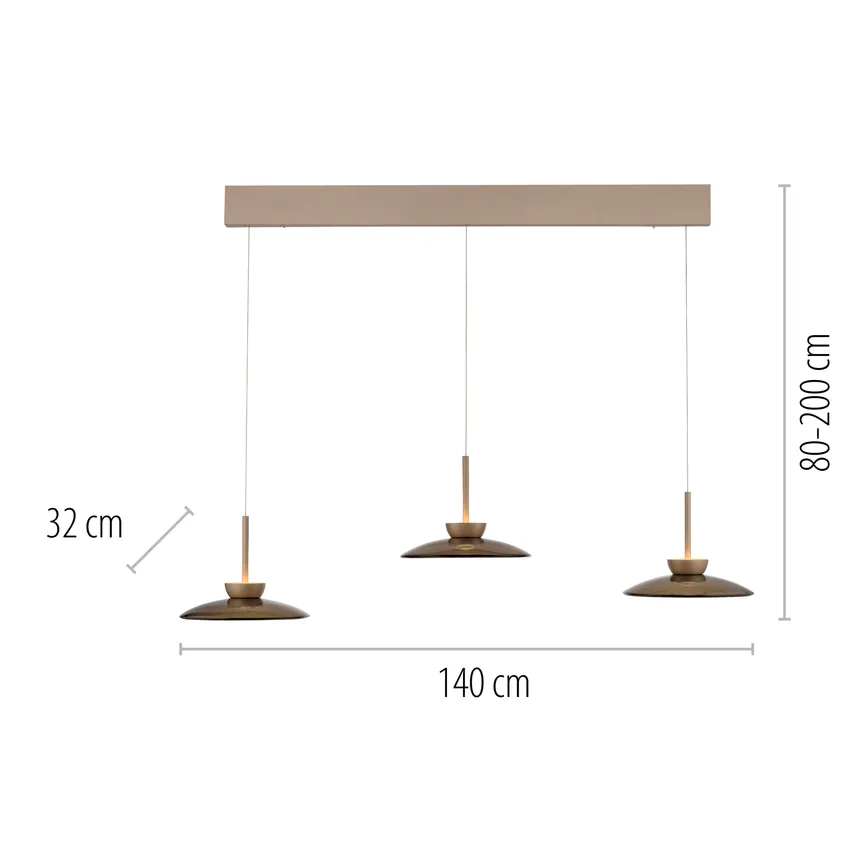 Pendelleuchte "PURE-Moon" detail