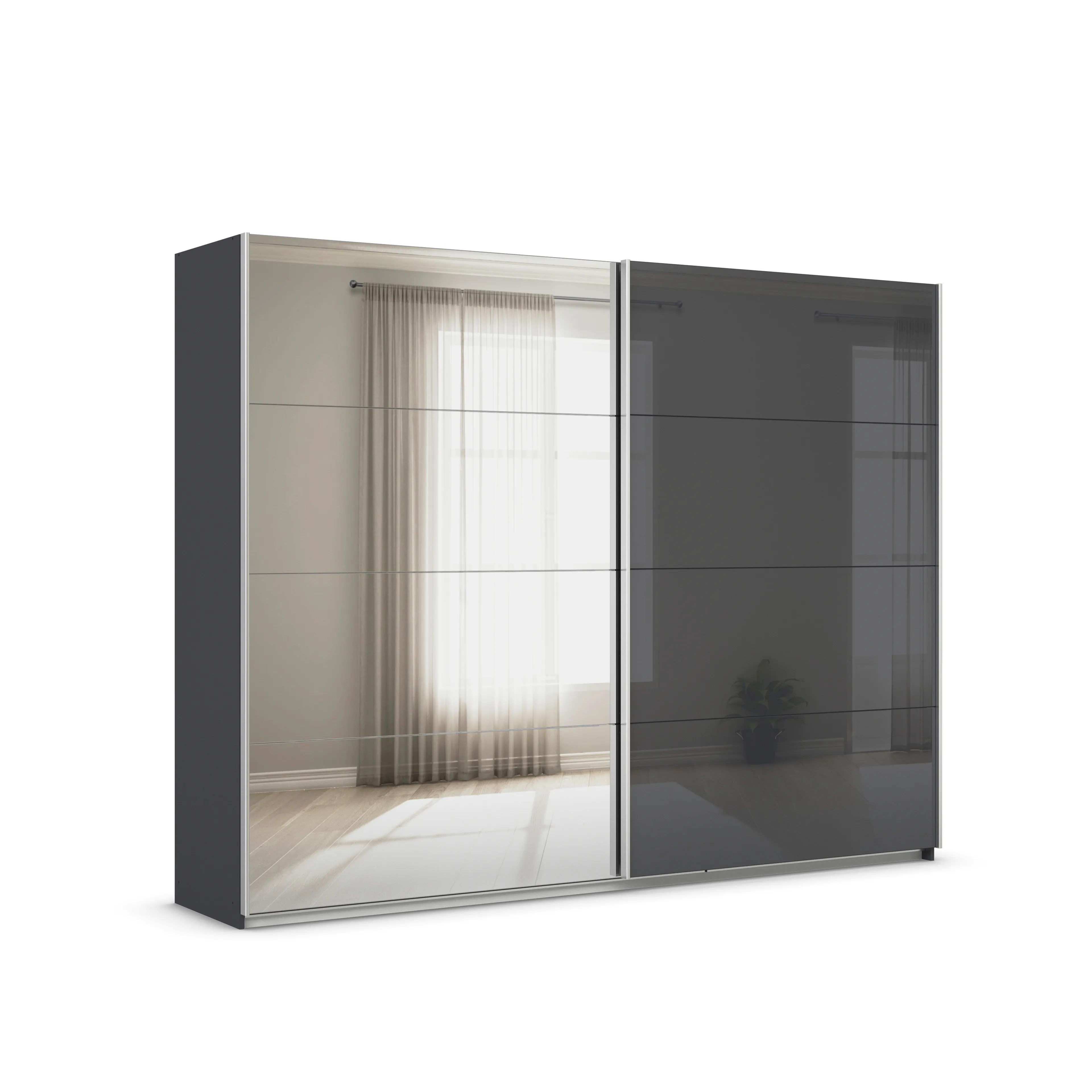 Schwebetürenschrank Quadra 271 x 210 cm