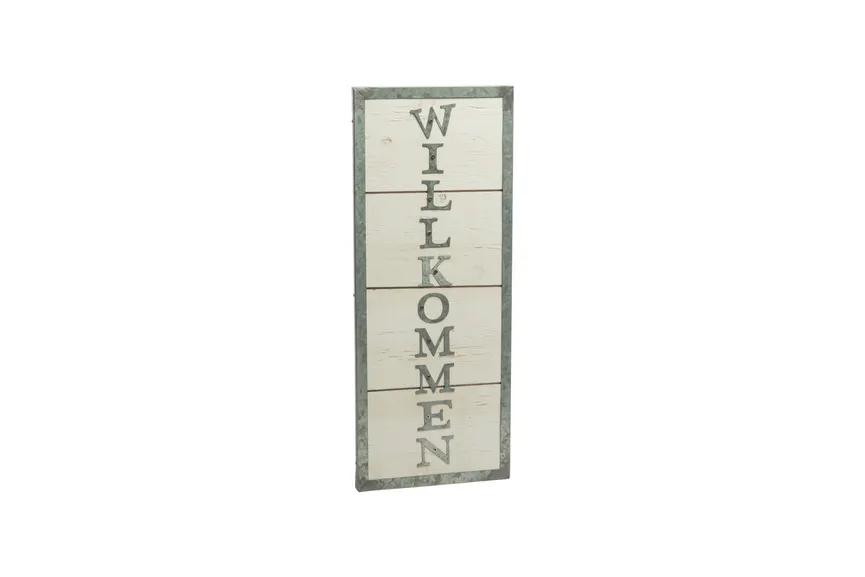 Wandbild "Willkommen" hauptaufnahme
