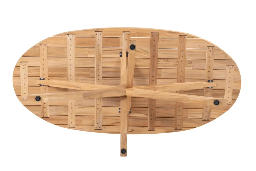 ** Tisch Prado oval 240x115 cm detail