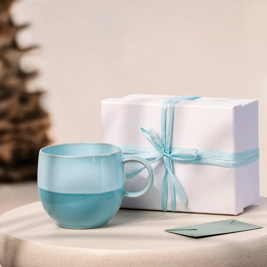 Becher "Perlemor" 290 ml aqua milieu