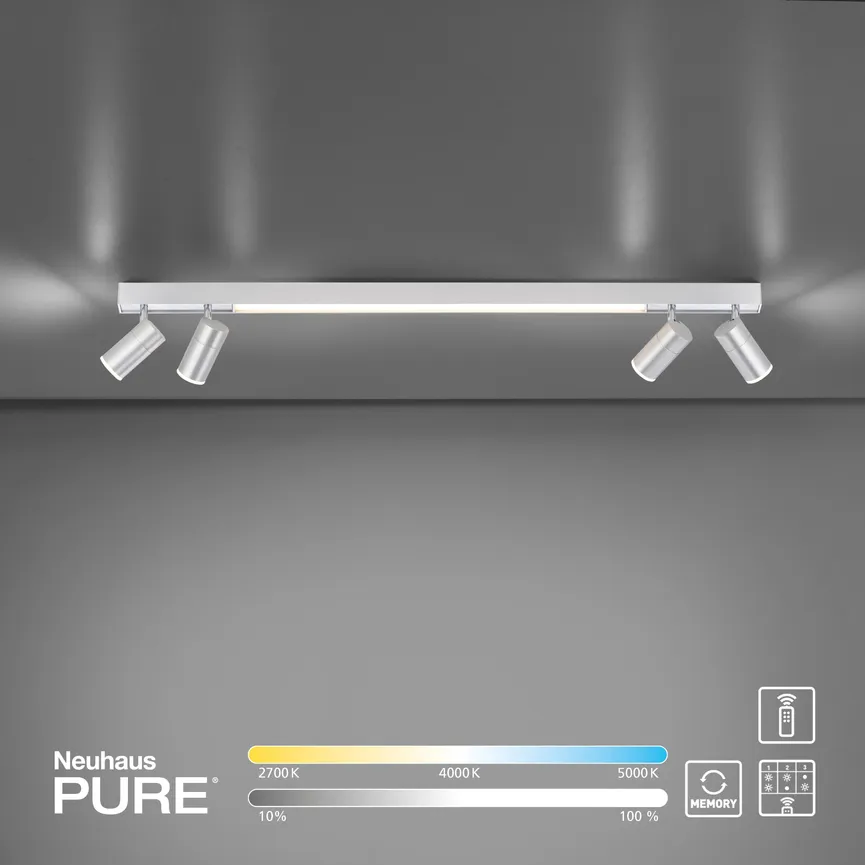 Deckenleuchte "PURE-Lines" detail