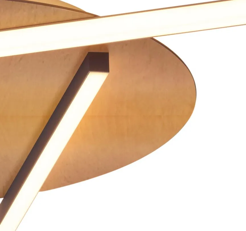 Deckenleuchte "Dual" detail