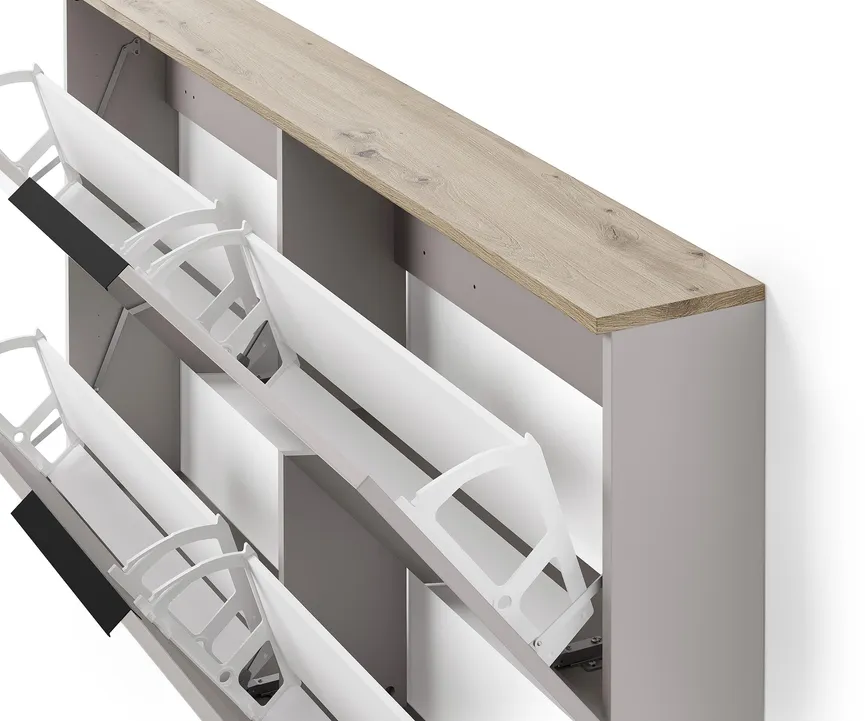 Schuhschrank 2K detail