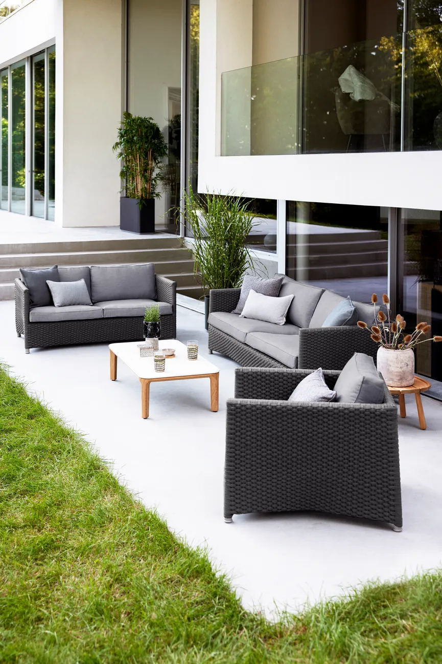 3-Sitzer Sofa inkl. Kissen milieu