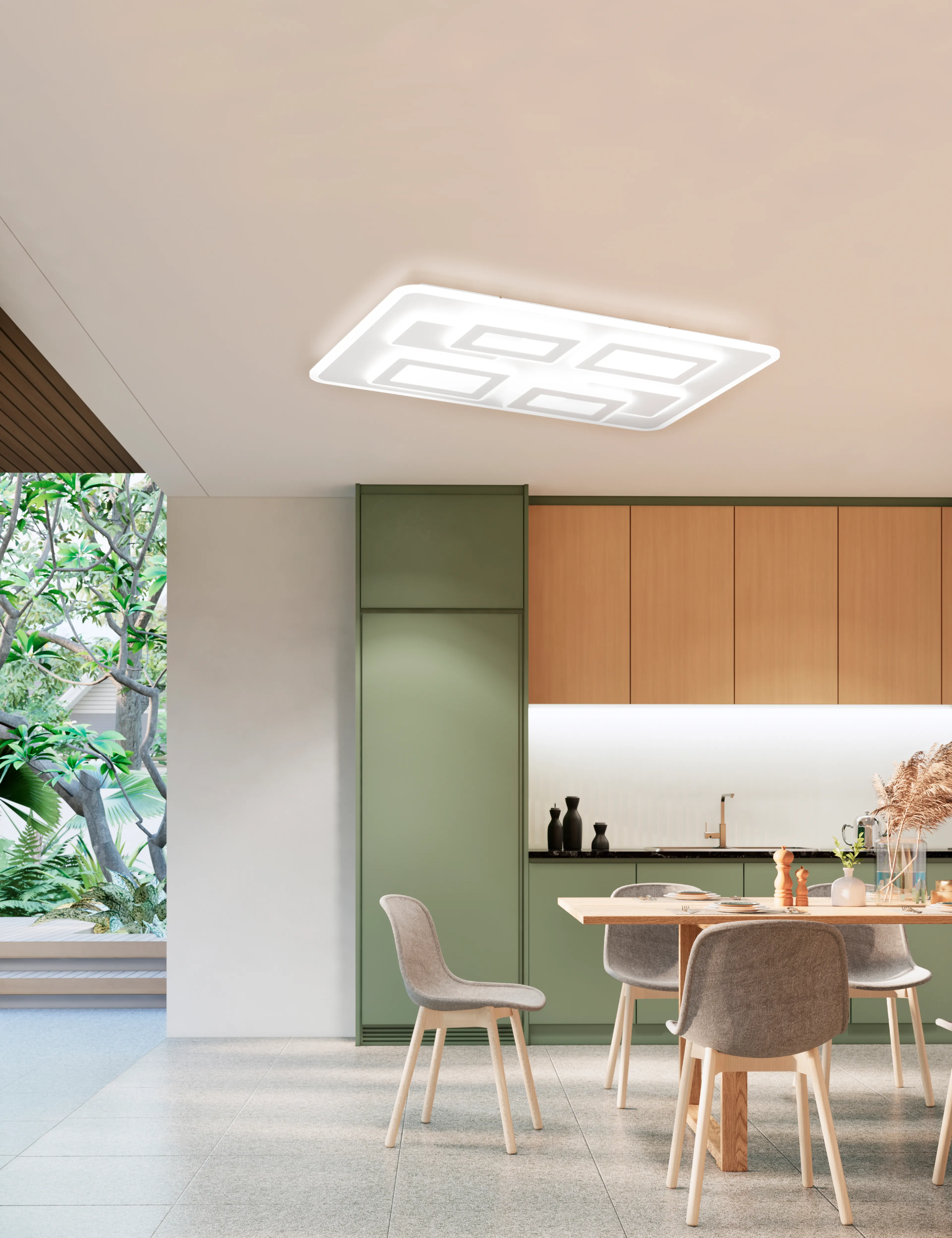 LED-Deckenleuchte Lorado