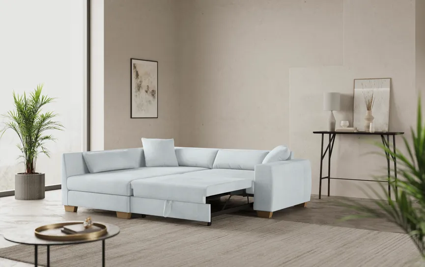 Ecksofa+Bett detail