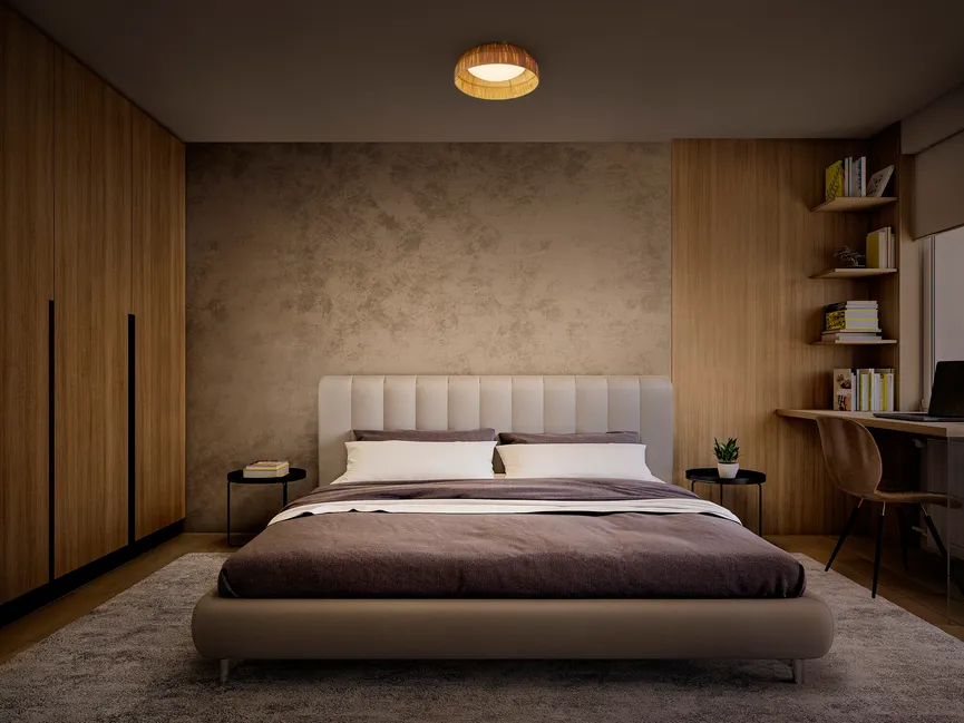 Deckenleuchte "Bamboo Paper" milieu