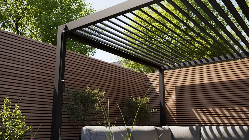 ** Pavillon detail