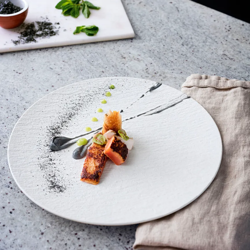 Gourmetteller milieu