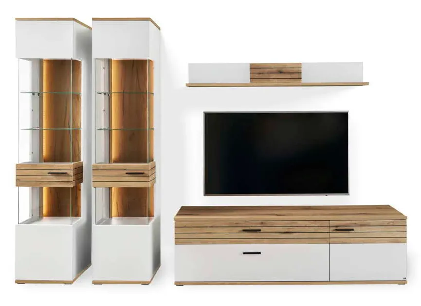 Wohnwand material_farbe