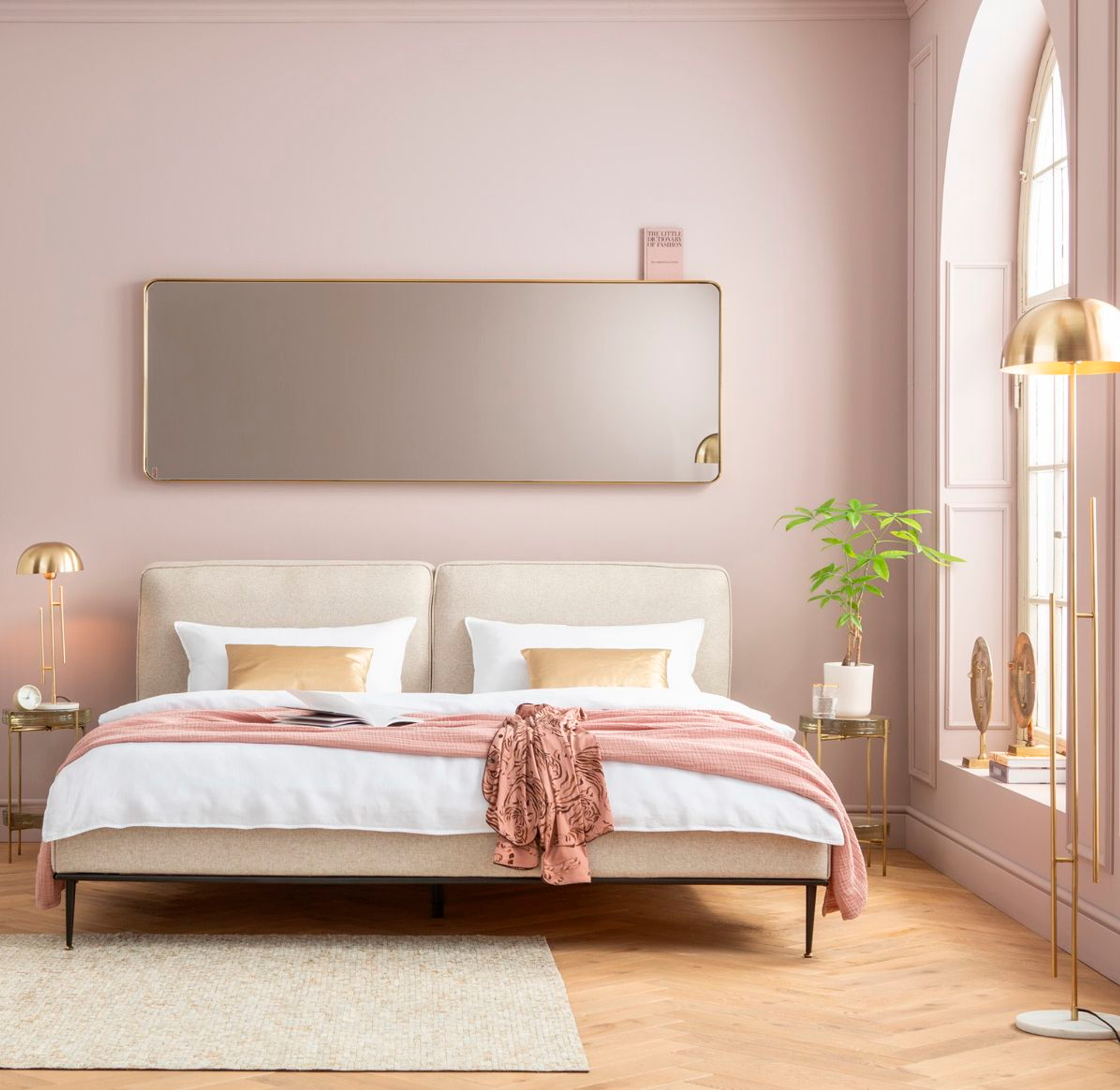 Wandspiegel "Curve" milieu