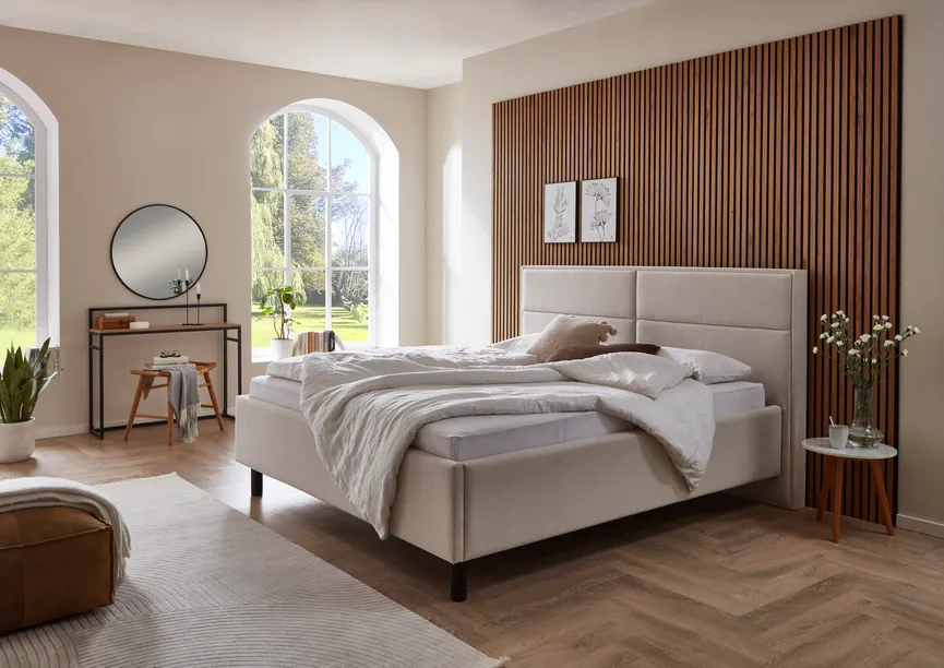 Polsterbett mit Lift-Funktion milieu