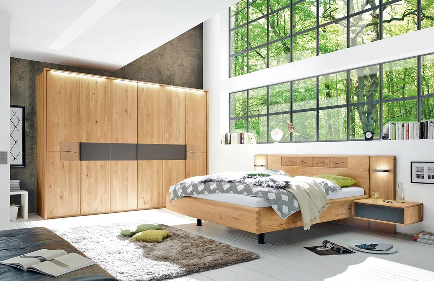 Doppelbett, LF 180x200 cm milieu