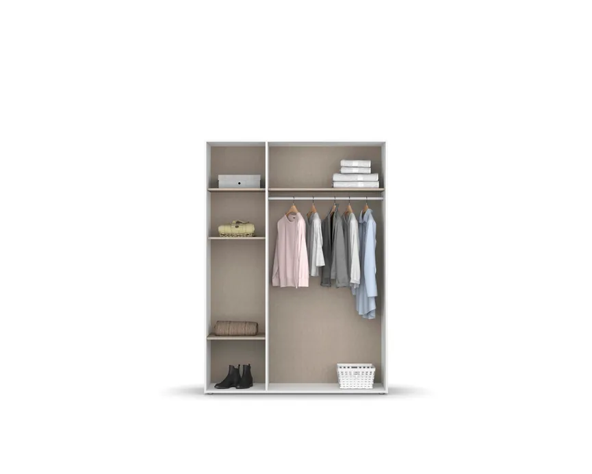Drehtürenschrank 3-trg. detail