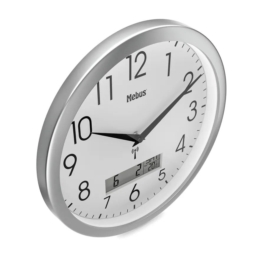 Funk-Wanduhr detail