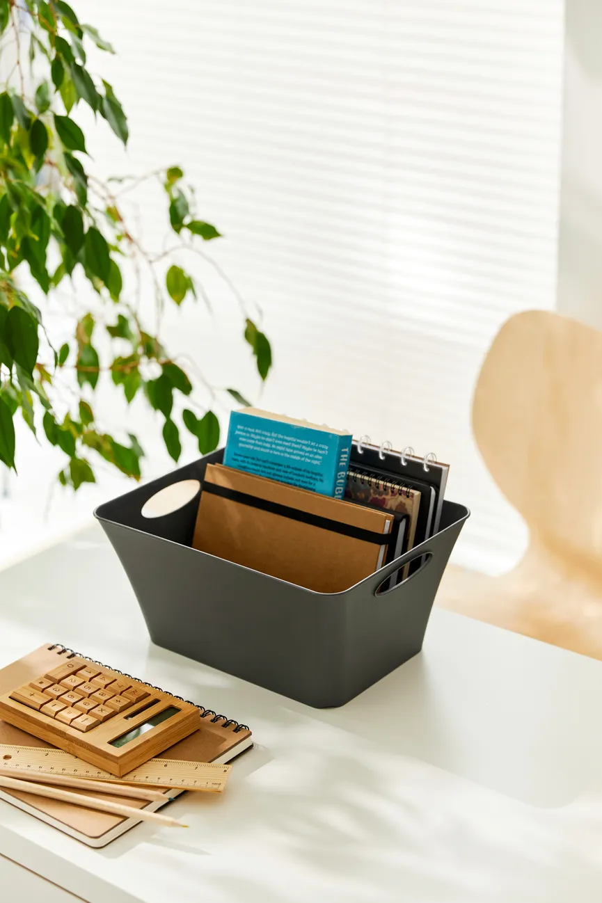 Box "Living" 5 Liter anthrazit milieu