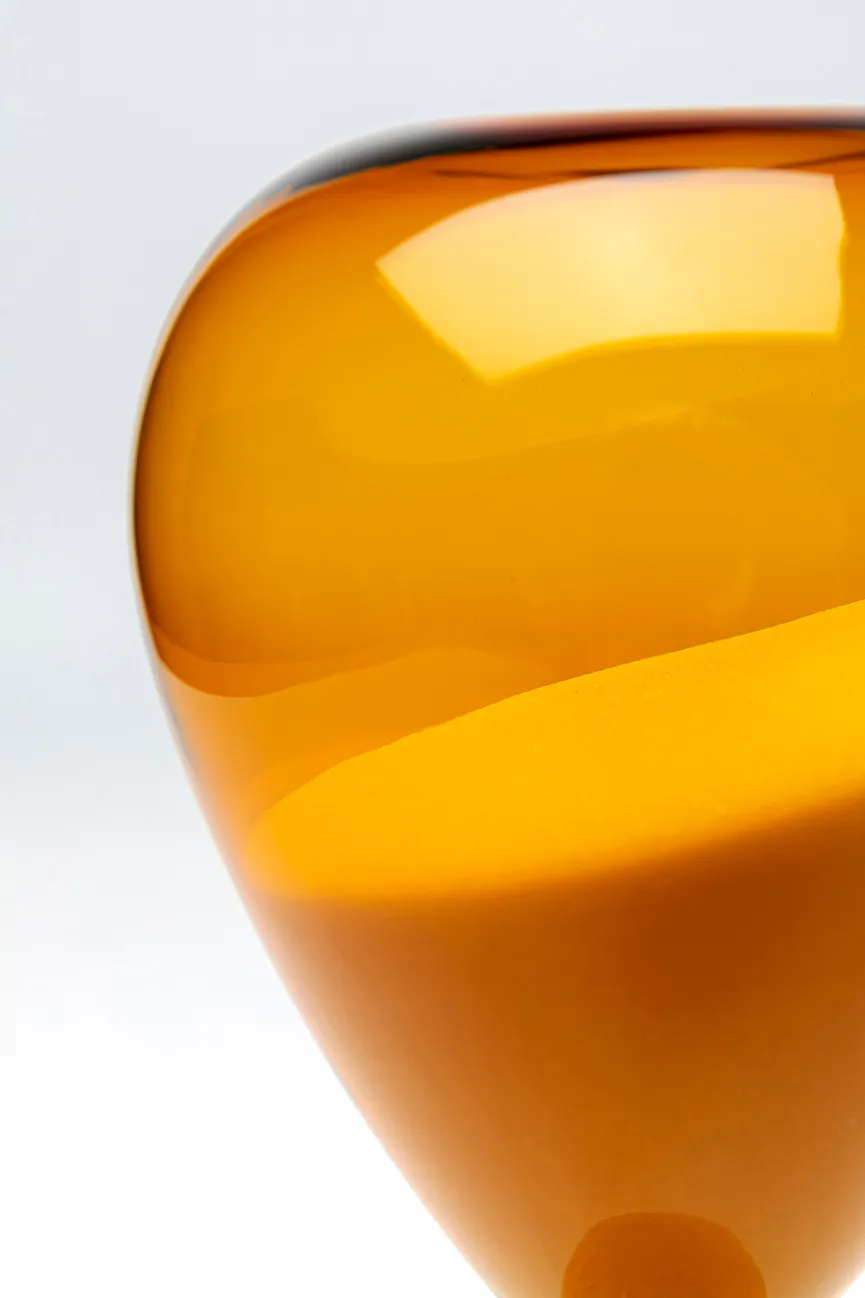 Sanduhr "Timer" gelb detail