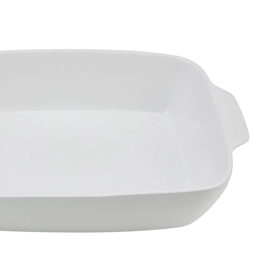 Auflaufform "Big" M weiß detail