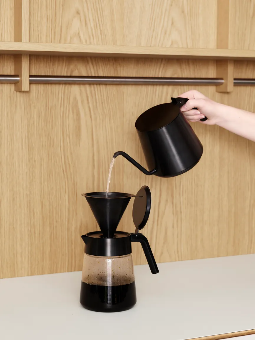 Kanne "Nohr" 1,2 Liter black milieu