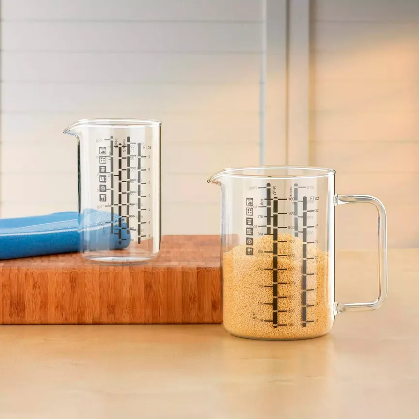 Meßbecher-Set Simax 2 tlg. milieu