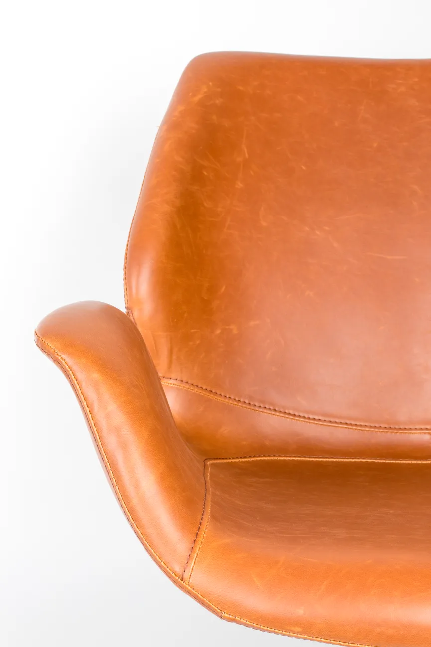 Longechair Nikki braun detail