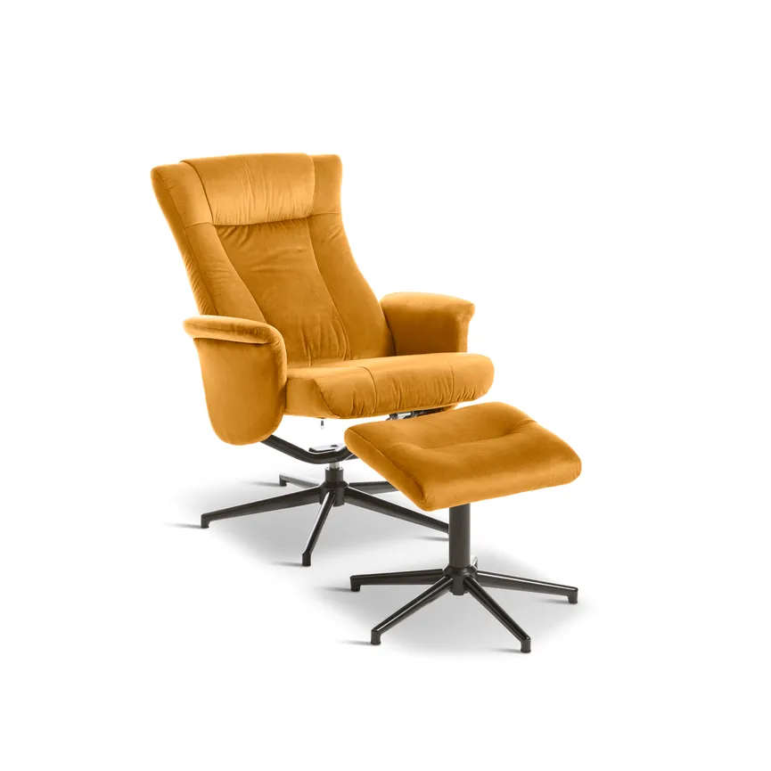 Relaxsessel + Hocker detail