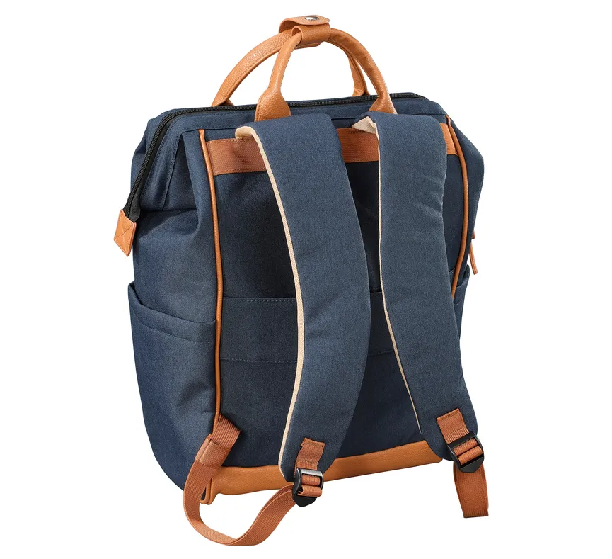 Rucksack "Elba" blau detail