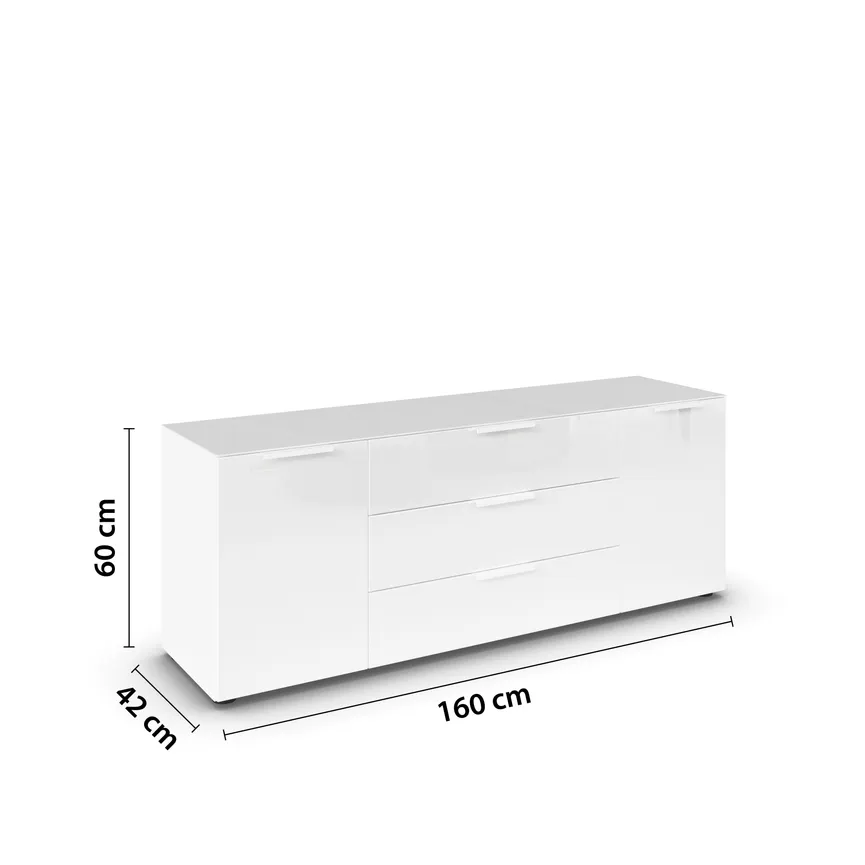 Lowboard 2T/3S detail