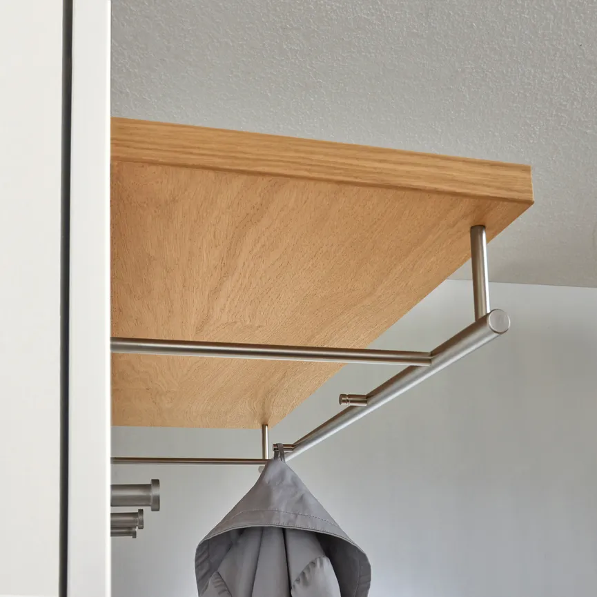 Garderobenpaneel detail