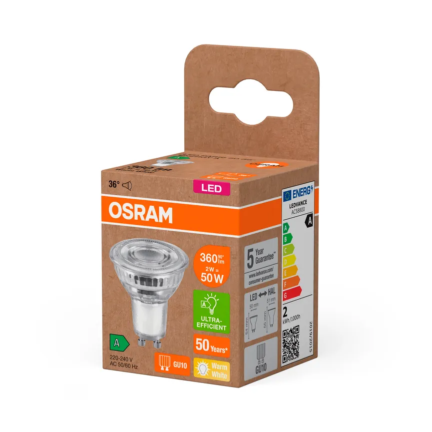 GU10/2W LED Strahler detail