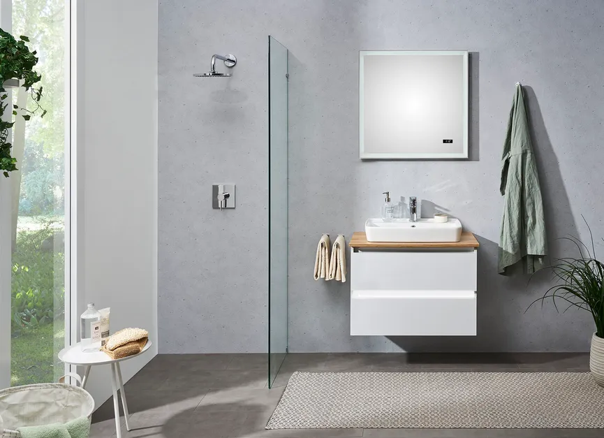 *Spiegel mit LED milieu