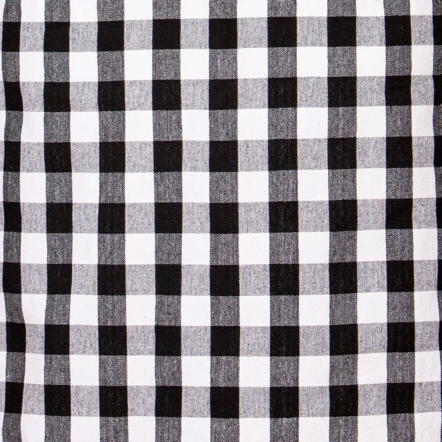 Schürze "Gingham" schwarz-weiß material_farbe