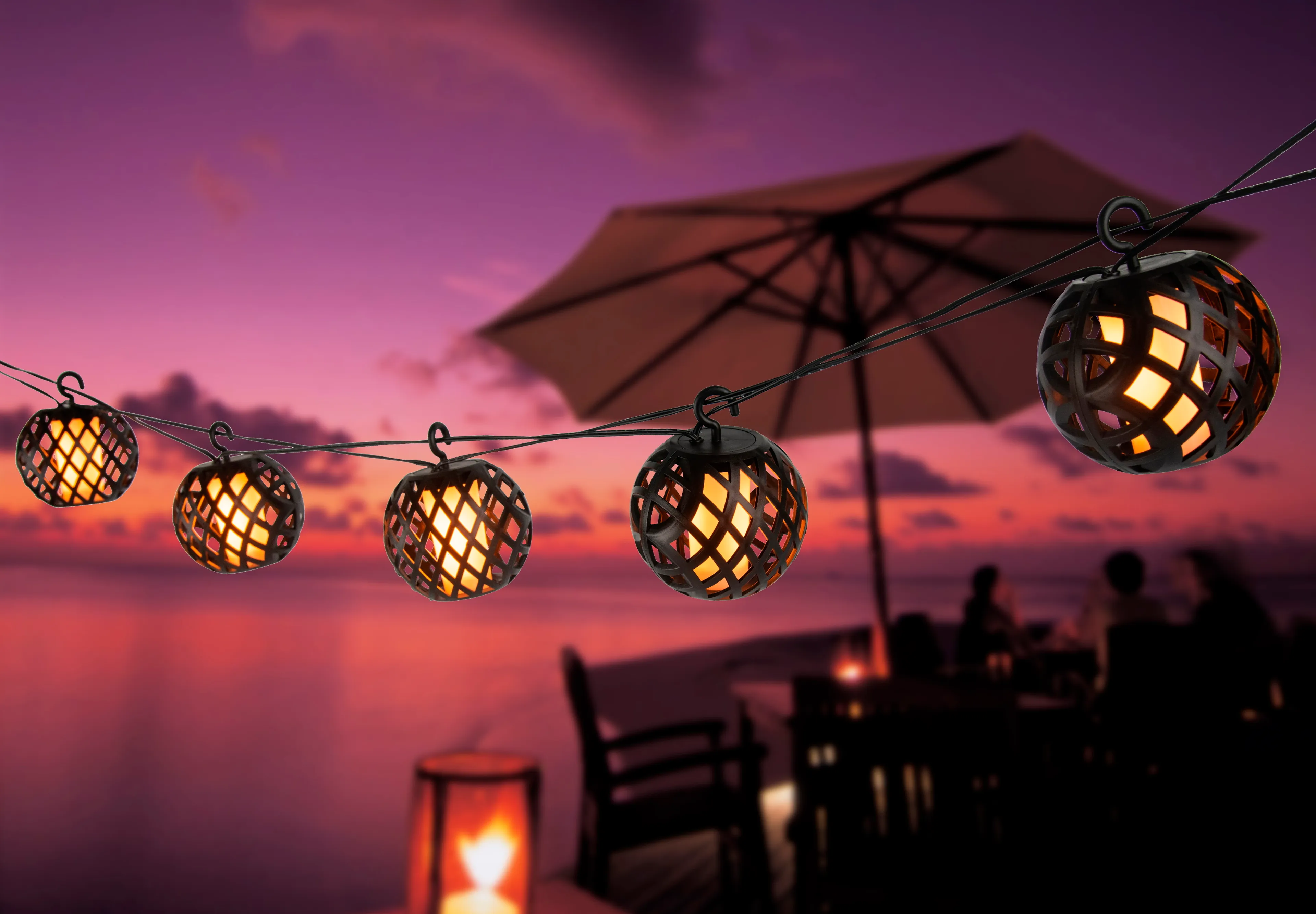 Solar-Lichterkette 