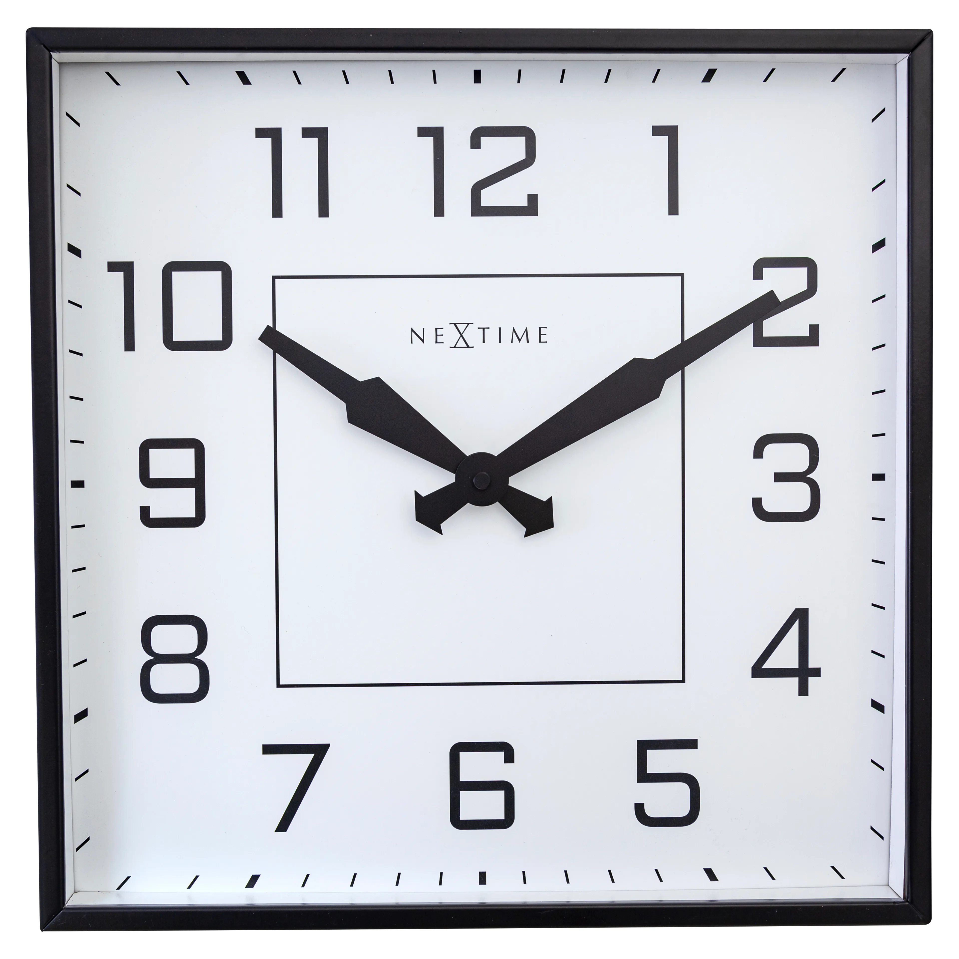 Quarzwanduhr Be Square 35 x 35 cm