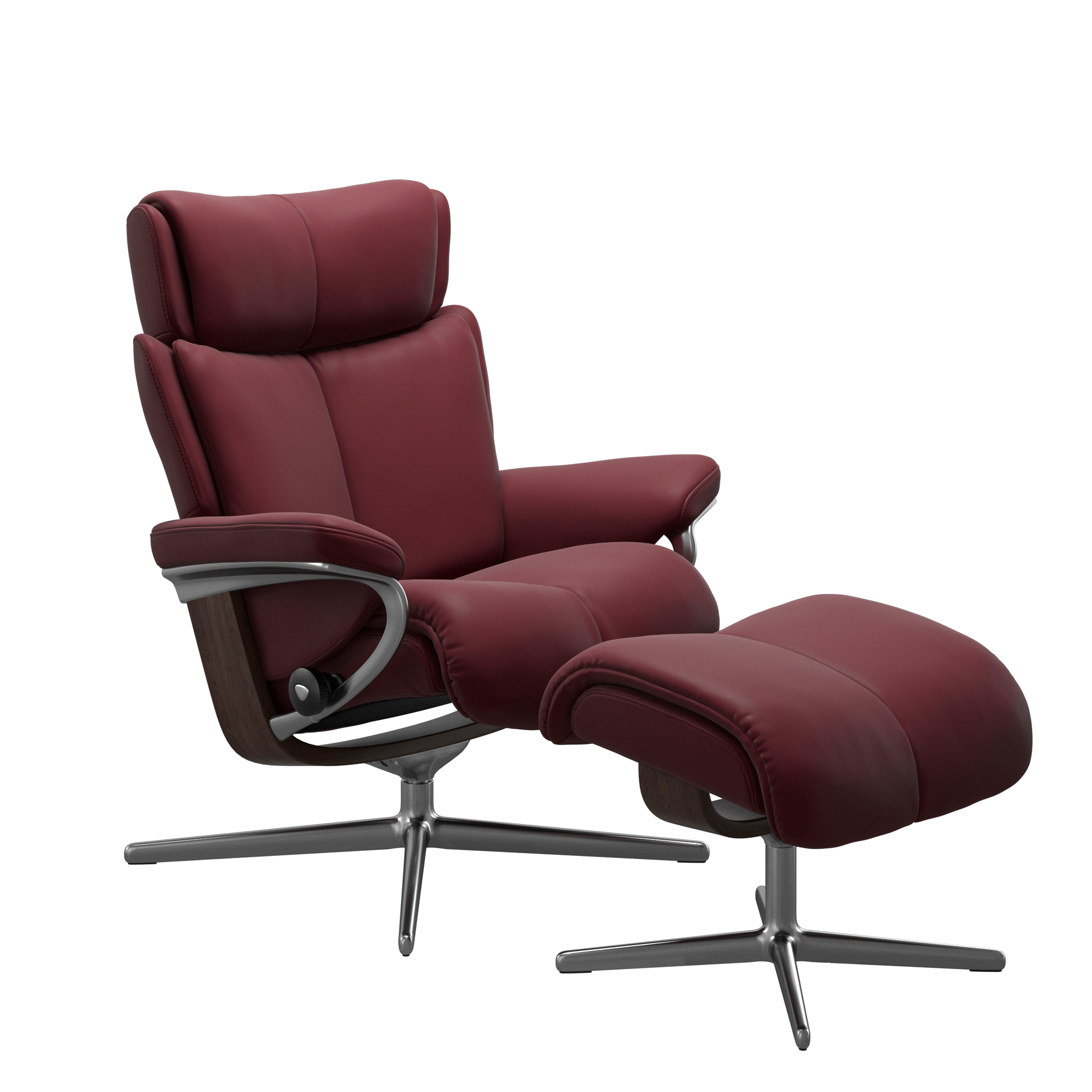 Sessel mit Hocker