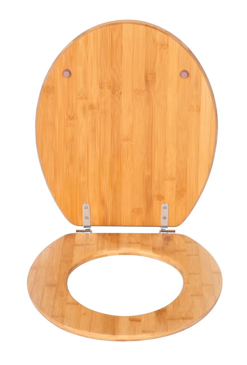 WC-Sitz Bambus Schichtholz detail