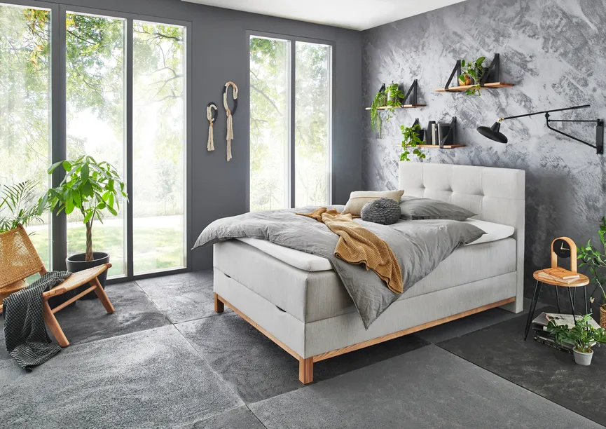 Boxspringbett LF 120x200 cm milieu