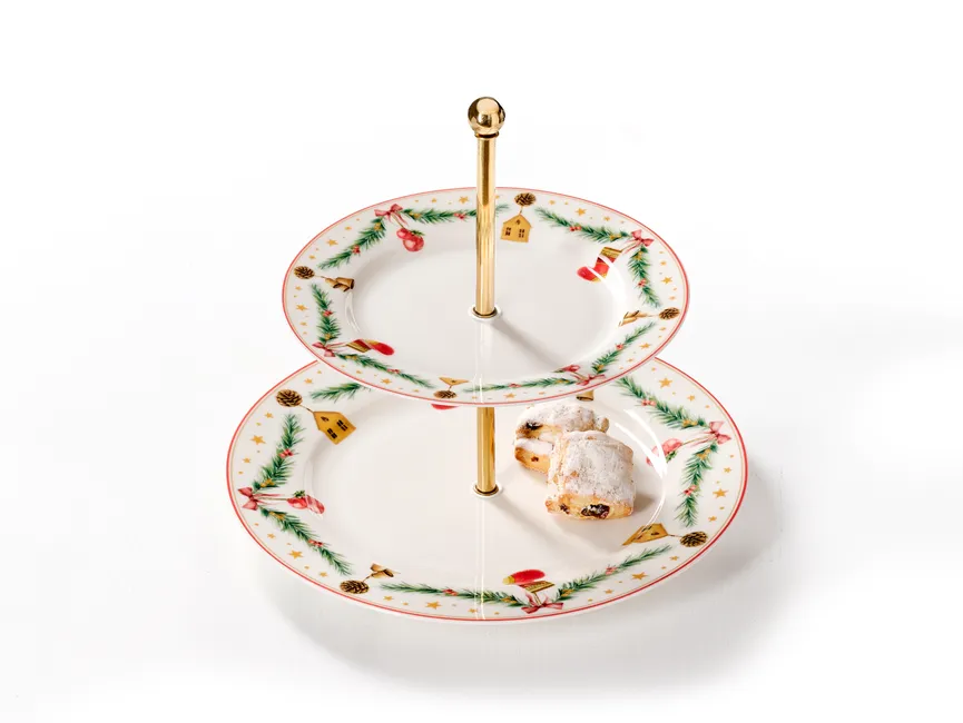 Etagere "Holly" 2-stöckig detail