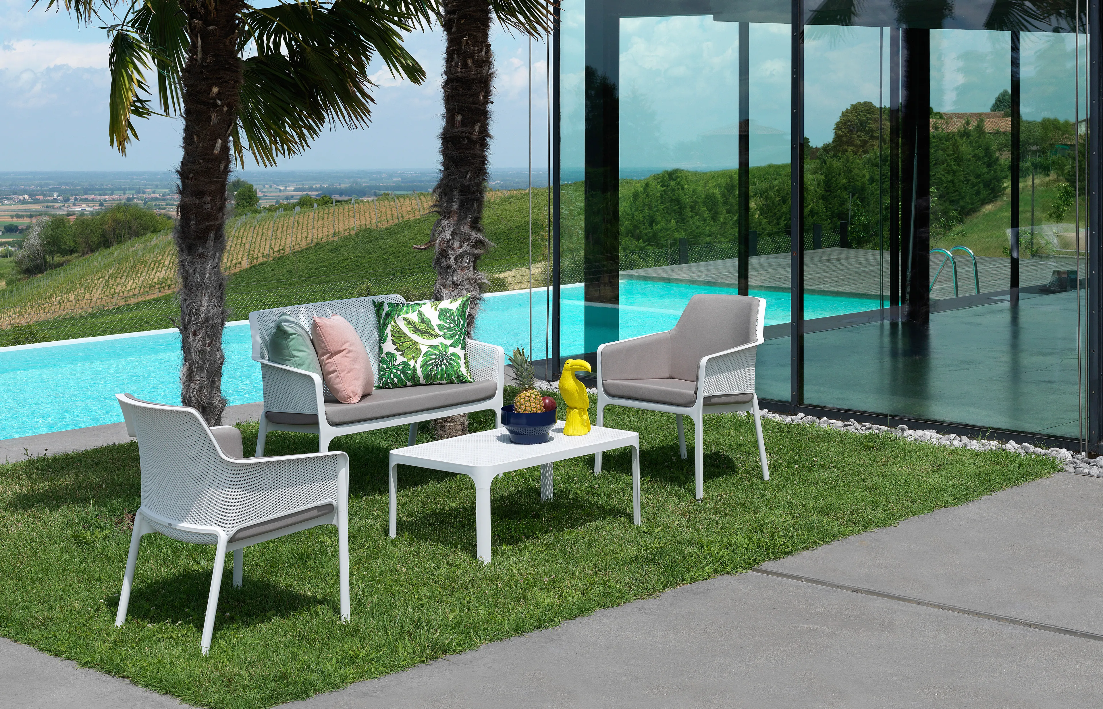 Bankkissen Net Lounge 106 x 60 cm
